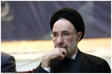سید محمد خاتمی به بیت امام(ره) رفت+تصویر