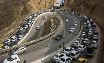 محدودیت ترافیکی جاده چالوس اعلام شد