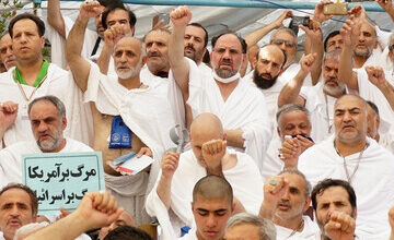 مراسم برائت از مشرکین برگزار شد/ حجاج خواستار قطع ارتباط دولت ها با رژیم صهیونیستی شدند